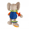 Jucarie senzoriala din plus cu activitati Elefant, PlayQ Sigikid