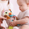 Jucarie senzoriala din plus cu activitati si vibratii Bufnita, PlayQ Sigikid