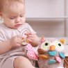 Jucarie senzoriala din plus cu activitati si vibratii Bufnita, PlayQ Sigikid