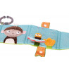 Carte senzoriala din plus cu activitati Crocodil, PlayQ Sigikid