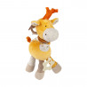 Jucarie din plus cu activitati Girafa Yellow, PlayQ Sigikid