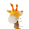 Jucarie din plus cu activitati Girafa Yellow, PlayQ Sigikid