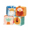 Set de cuburi interactive pentru bebelusi Yellow, PlayQ Sigikid