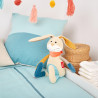 Iepurasul de plus Patchwork Sweety Yellow, Sigikid