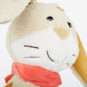 Iepurasul de plus Patchwork Sweety Yellow, Sigikid