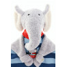 Doudou comforter Elefantul Lolo Lombardo, Sigikid