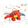 Aardvark, jucarie interactiva cu activitati, Dolce