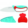 Kit Cutit de Bucatar pentru Copii, Albastru si Rosu, Chefclub Kids