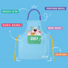 Sort de bucatarie pentru copii albastru, Chefclub Kids