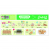 Set de forme de biscuiti Dinozauri 3D, Chefclub kids