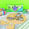 Set de forme de biscuiti Dinozauri 3D, Chefclub kids