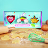Set de forme pentru Biscuiti Fermecati, Chefclub kids