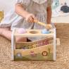 Banc de lovit cu Xilofon Montessori 3 in 1, Viga