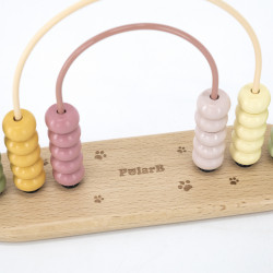 Primul meu abac, jucarie educativa Montessori