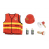 Set pentru joc de rol Pompier cu 8 Piese, Viga