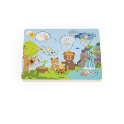 Puzzle cu sunete – Sunetele...