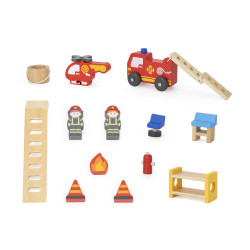 Set de Joaca Statie de Pompieri 3 Etaje, Viga