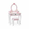Masuta de Toaleta din Lemn cu 8 Accesorii design Printesa, Viga