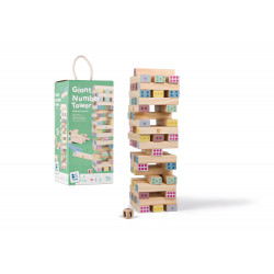 Turn Jenga gigant cu numere, BS Toys