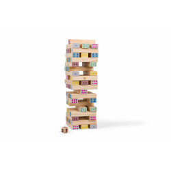 Turn Jenga gigant cu numere, BS Toys