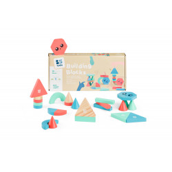 Caramizi colorate de Constructie, BS Toys