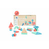 Caramizi colorate de Constructie, BS Toys