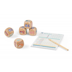 Joc educativ cu zaruri Yatzy Junior, BS Toys