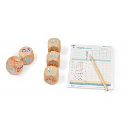 Joc educativ cu zaruri Yatzy Junior, BS Toys