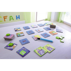 Buchstabix, joc de memorie cu litere, Haba