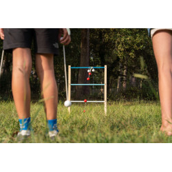 Aruncarea discului si Scara, joc 2-in-1 pentru copii, BS Toys