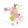 Flamingo,  jucarie interactiva cu activitati, Dolce