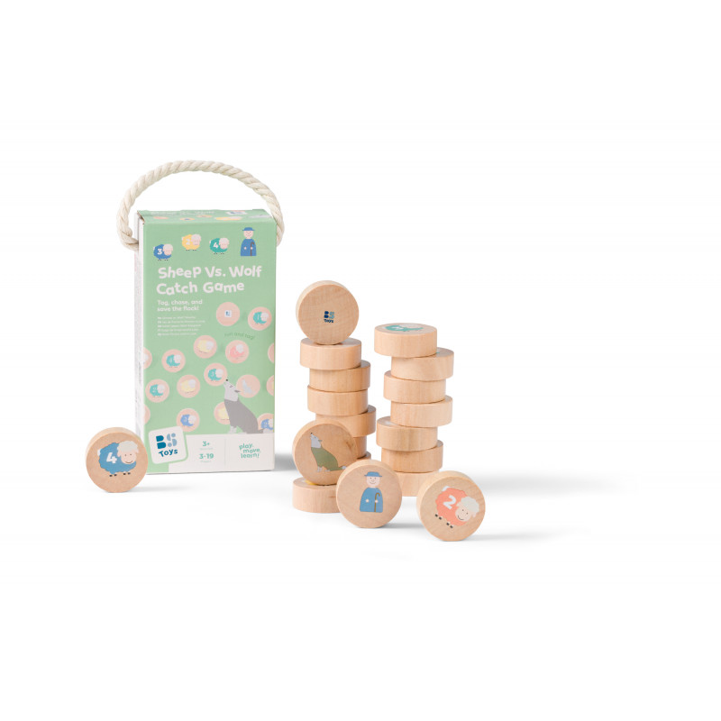Oi contra Lupi, joc de prindere, BS Toys