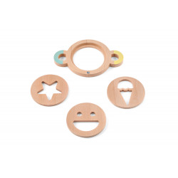 Set de forme pentru nisip, BS Toys