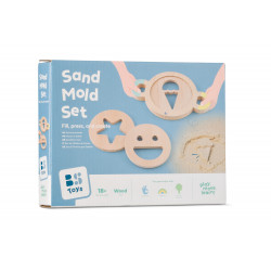 Set de forme pentru nisip, BS Toys