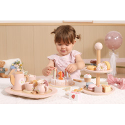 Suport pentru prajituri din lemn, PolarB Viga