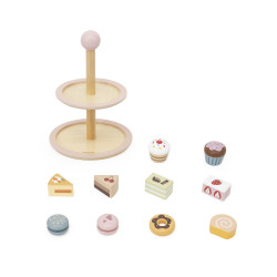 Suport pentru prajituri din lemn, PolarB Viga