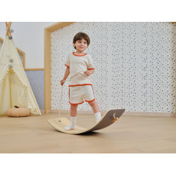 Placa de echilibru din lemn cu fetru, Viga