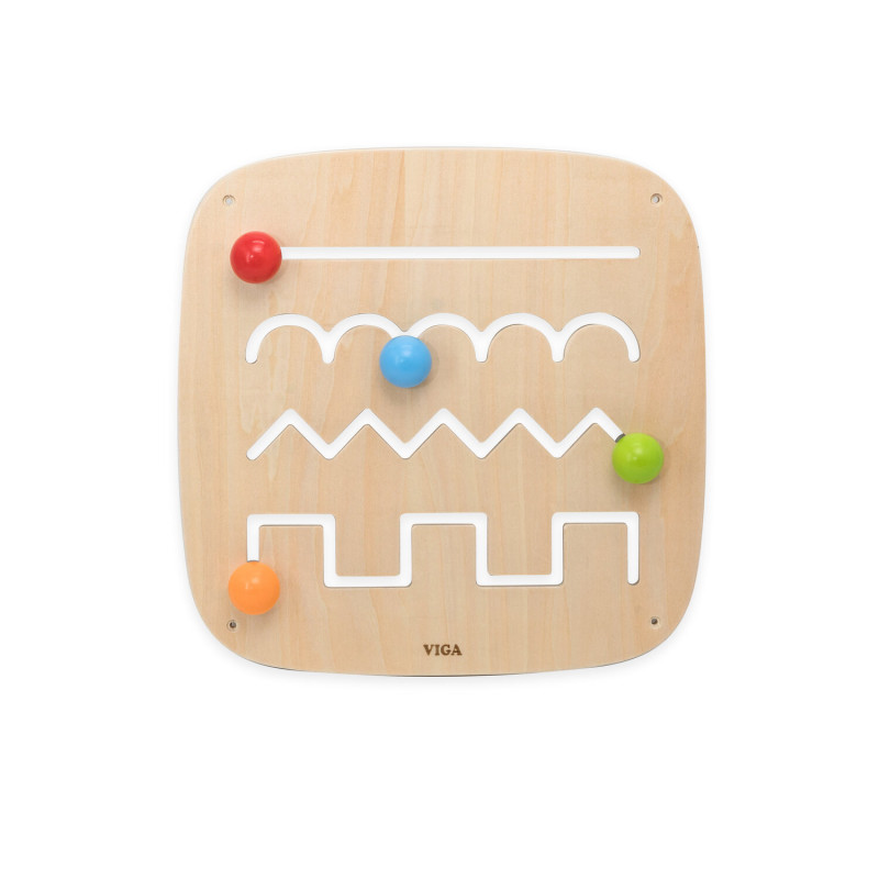 Panou senzorial de perete Trasee si Modele, Viga