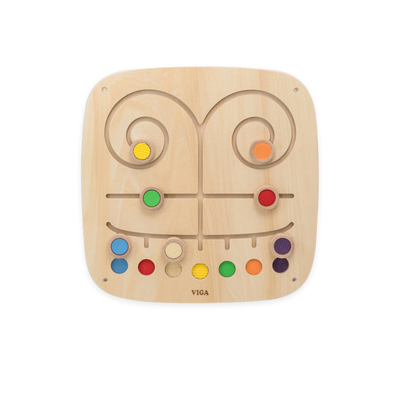 Panou senzorial de perete Atinge si Potriveste, Viga