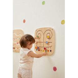 Panou senzorial de perete Atinge si Potriveste, Viga