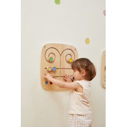 Panou senzorial de perete Atinge si Potriveste, Viga