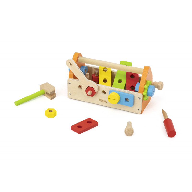 Trusa de scule din lemn Micii Mesteri, Viga