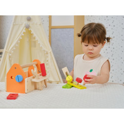 Trusa de scule din lemn Micii Mesteri, Viga