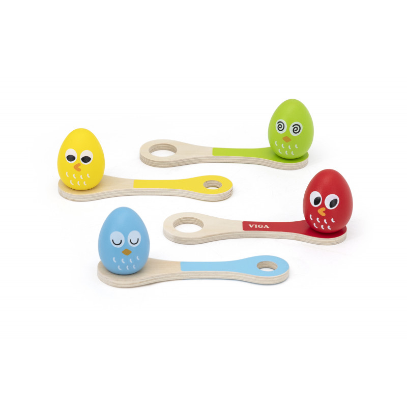 Joc Cursa cu ou si lingura, Viga