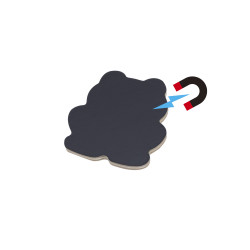 Set magnetic Animale de la ferma din lemn (20 piese), Viga