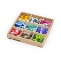 Blocuri din lemn colorate...