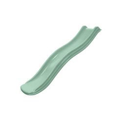 Casuta de gradina Pastel Green Adventure Cottage cu tobogan, leagan dublu, modul sport si bucatarie (M60PGN_GK), Wendi Toys