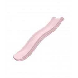 Casuta de gradina Pastel Pink Adventure Cottage cu tobogan, leagan dublu, modul sport si bucatarie (M60PP_GK), Wendi Toys