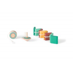 Set de 3 jucarii de indemanare – Titirez, Yo-Yo si Scara lui Iacob, BS Toys
