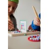 Duelul punctelor, joc educativ de logica si indemanare cu bile colorate, BS Toys